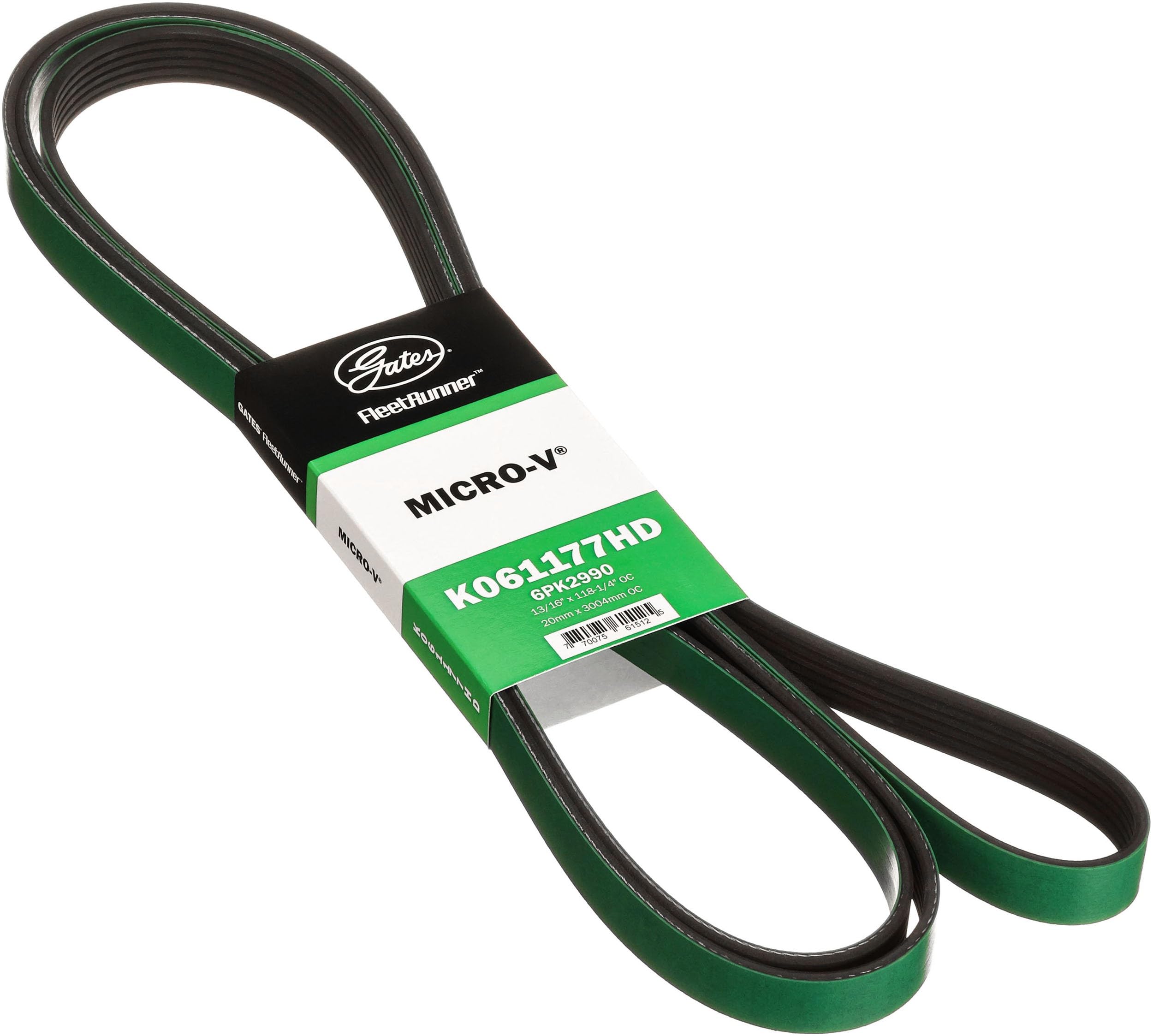 Amazon.com: Gates K061177HD Fleet Runner Heavy Duty Micro V